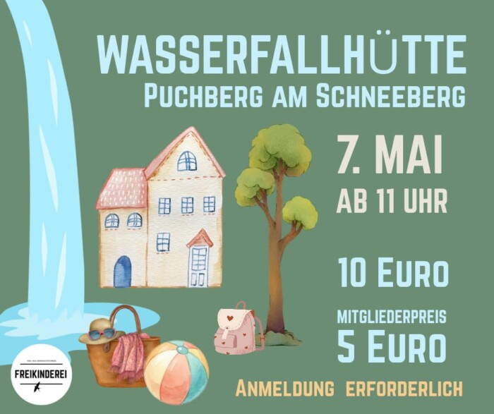 WASSERFALLHÜTTE 7.5.2026