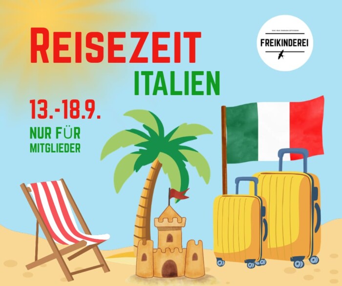 FREIKINDEREI GOES TO ITALY 13.-18.9.2026